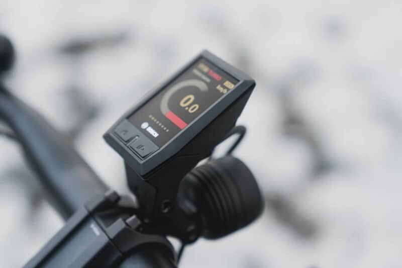Detaljbilde av Bosch Kiox Display