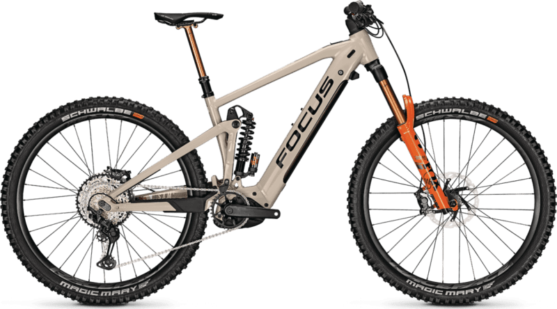 Focus Sam2 6.9 2021 625Wh Terrengsykkel med full oppheng - Brun - El-sykkel